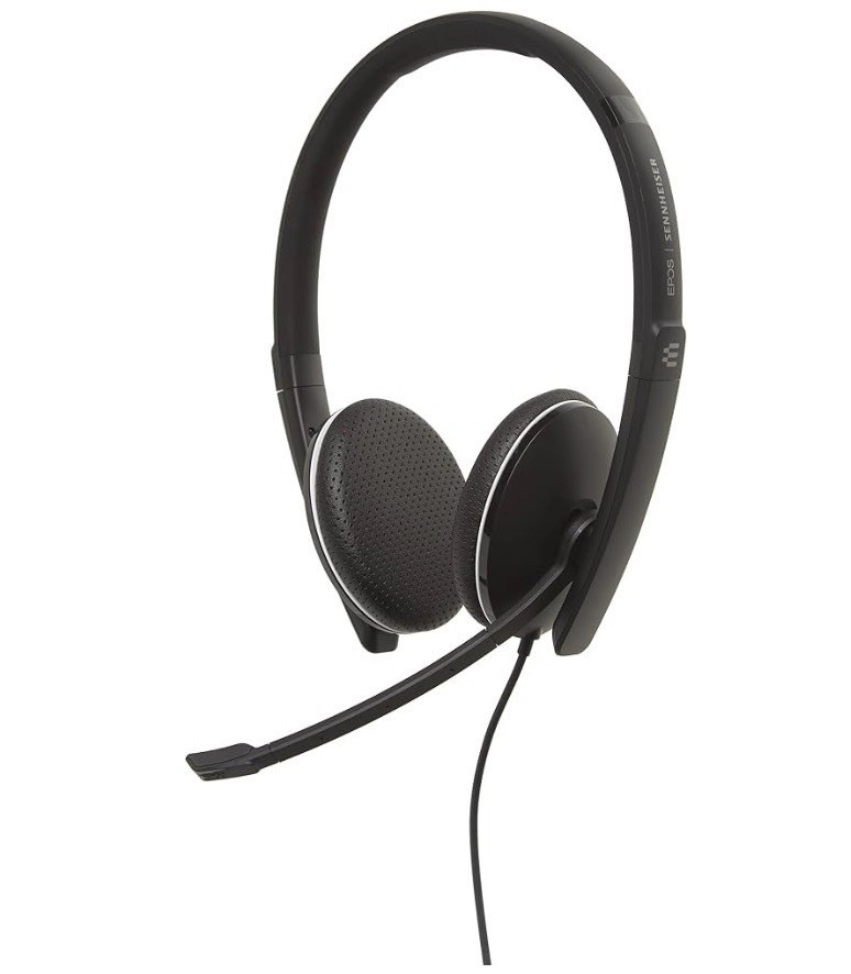 Sennheiser SC165 USB Double-sided Headset Stereo USB CC 1x5 & 3.5mm Jack 508317