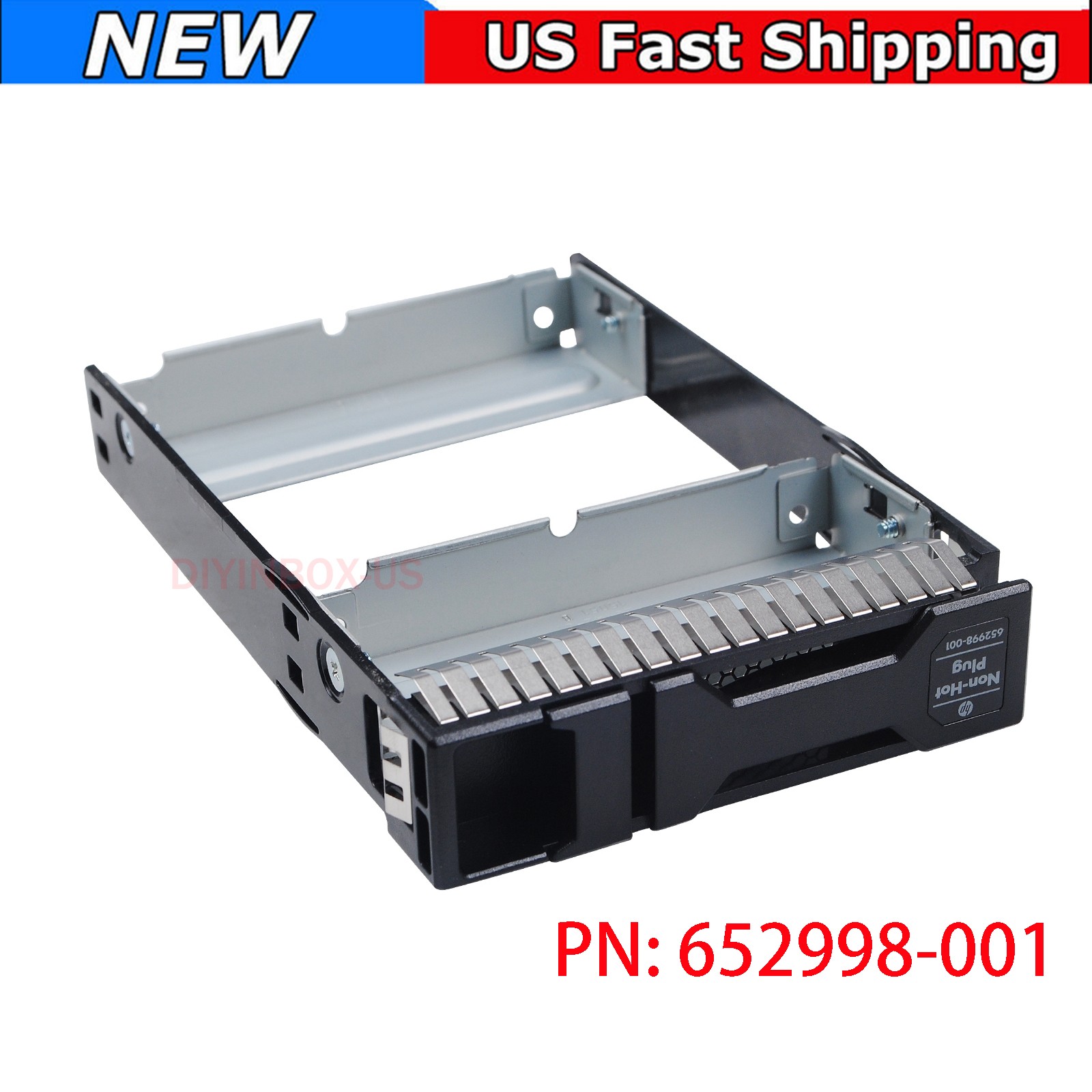 3.5" LFF Drive Tray Caddy 652998-001 HP Proliant MicroServer Gen 8  Non HotP lug