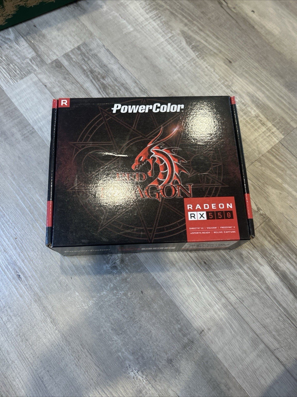 🔥 NEW - SEALED - PowerColor AMD Radeon RX 550 Red Dragon Graphics Card 4GB 🔥