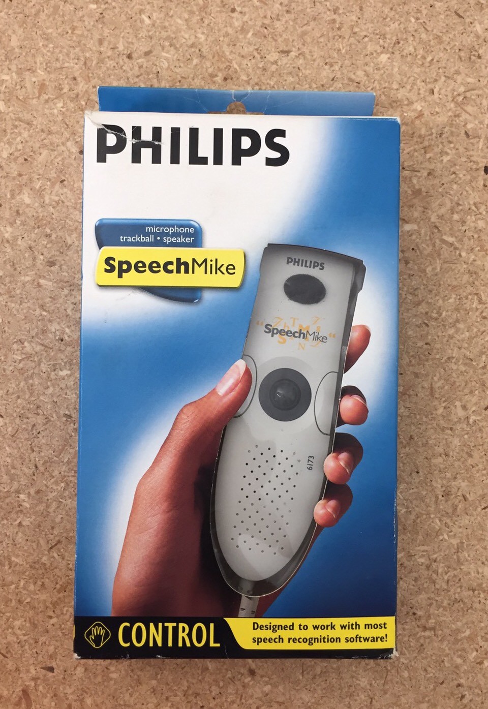 Philips 6173 Speechmike PC Dictation Microphone Trackball Speaker Control