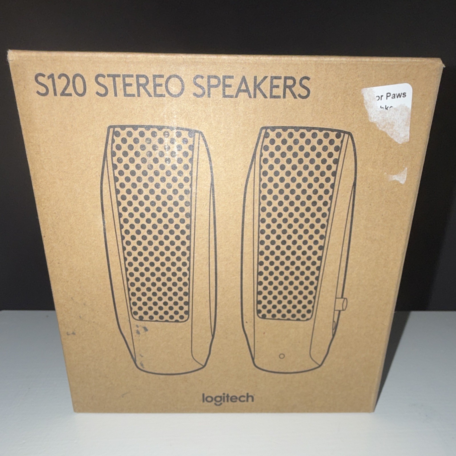 Logitech S120 Wired 2.0 Channel Stereo Computer Speakers, Model S120 MPN