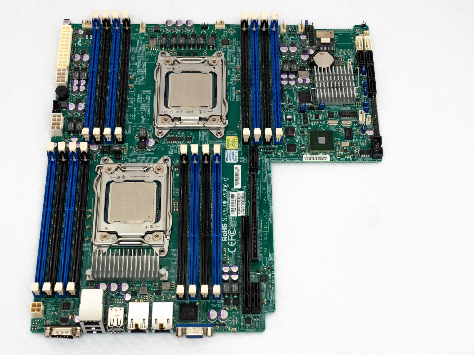 Supermicro X9DRW-iF Xeon Dual LGA 2011 Server Motherboard