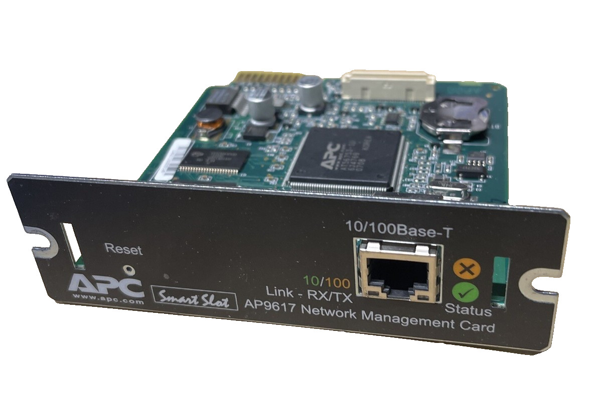 GENUINE APC AP9617 10/100 SmartSlot NETWORK MANAGEMENT CARD