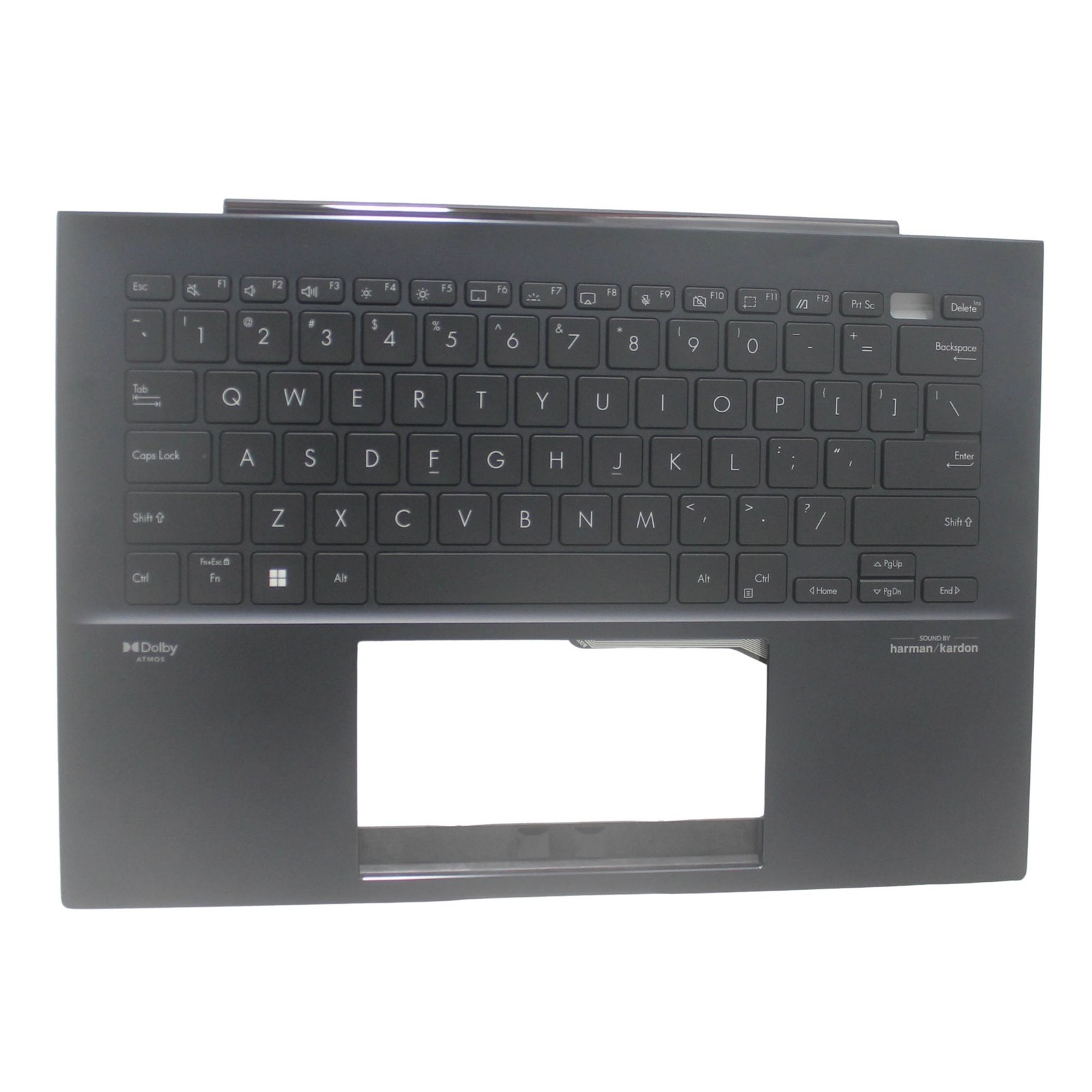 90NB0W96-R32US0 ASUS ZenBook 14 Palmrest w/Backlit US Keyboard Grade A