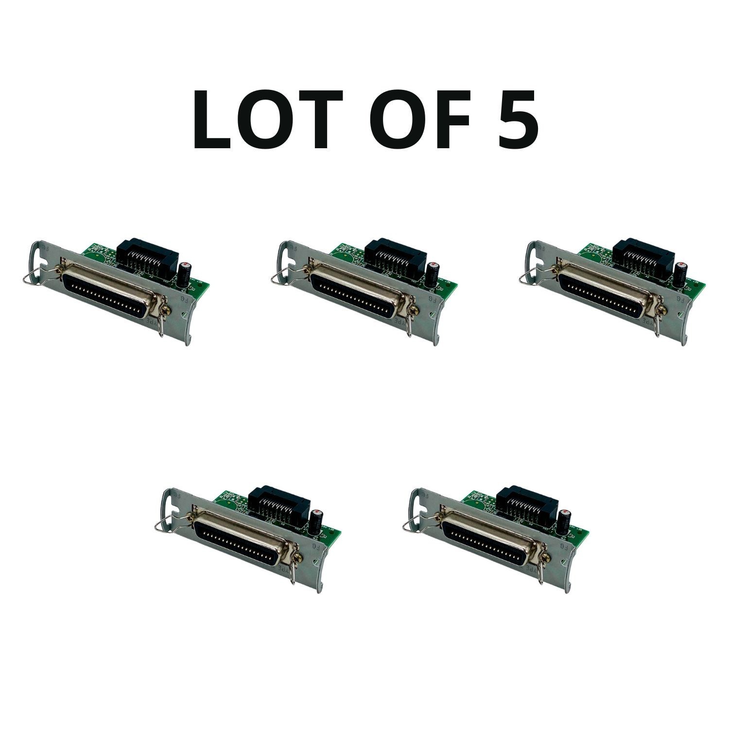 LOT OF 5🔥EPSON UB-P02II M112D Parallel Interface Adapter for TM-Series Printers