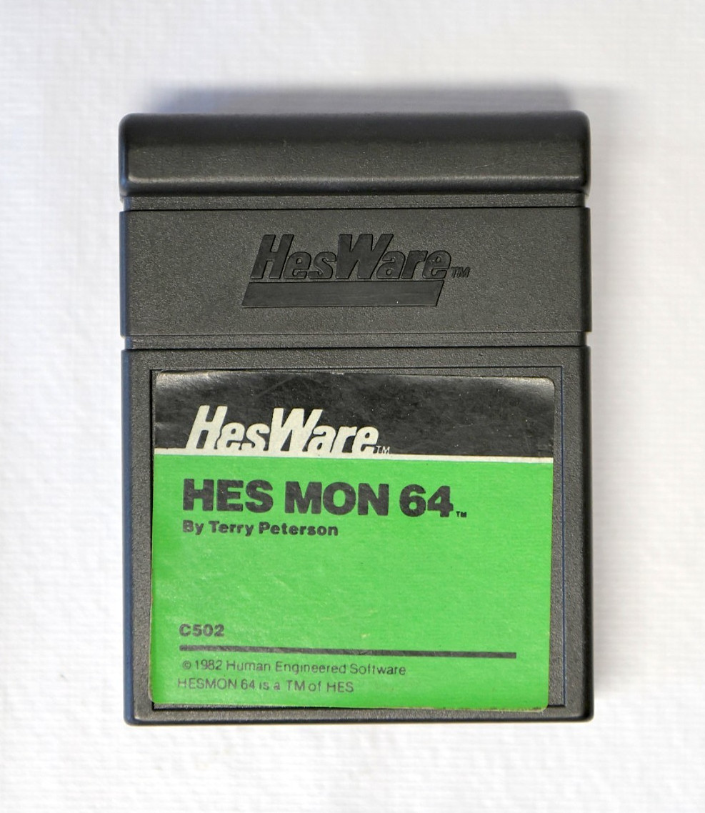 HesWare HES MON 64 By Terry Peterson 1982 Cartridge * Exc * Commodore 64