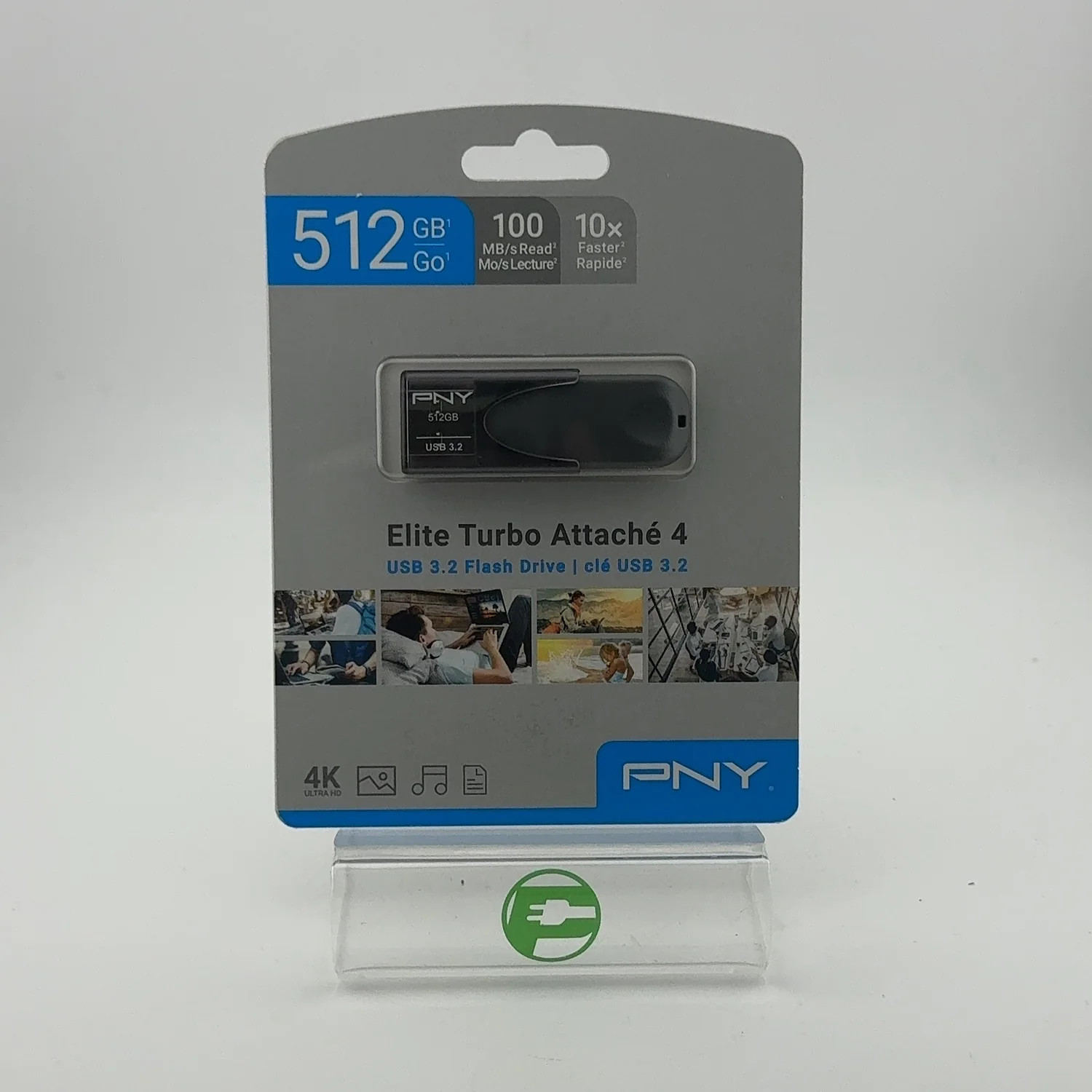 New PNY Elite Turbo USB 3.2 Flash Drive 512GB
