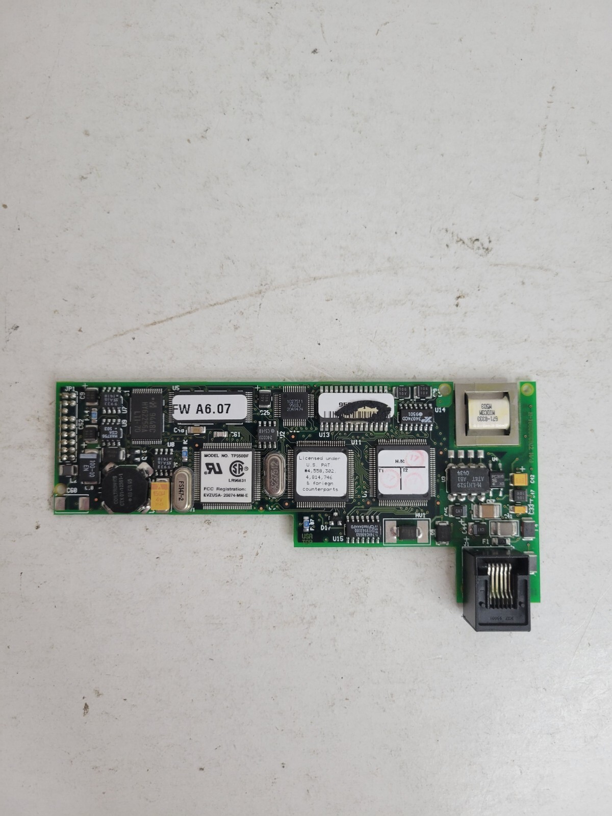 IBM ThinkPad 701C Butterfly Laptop Network Board With RJ11 Jack