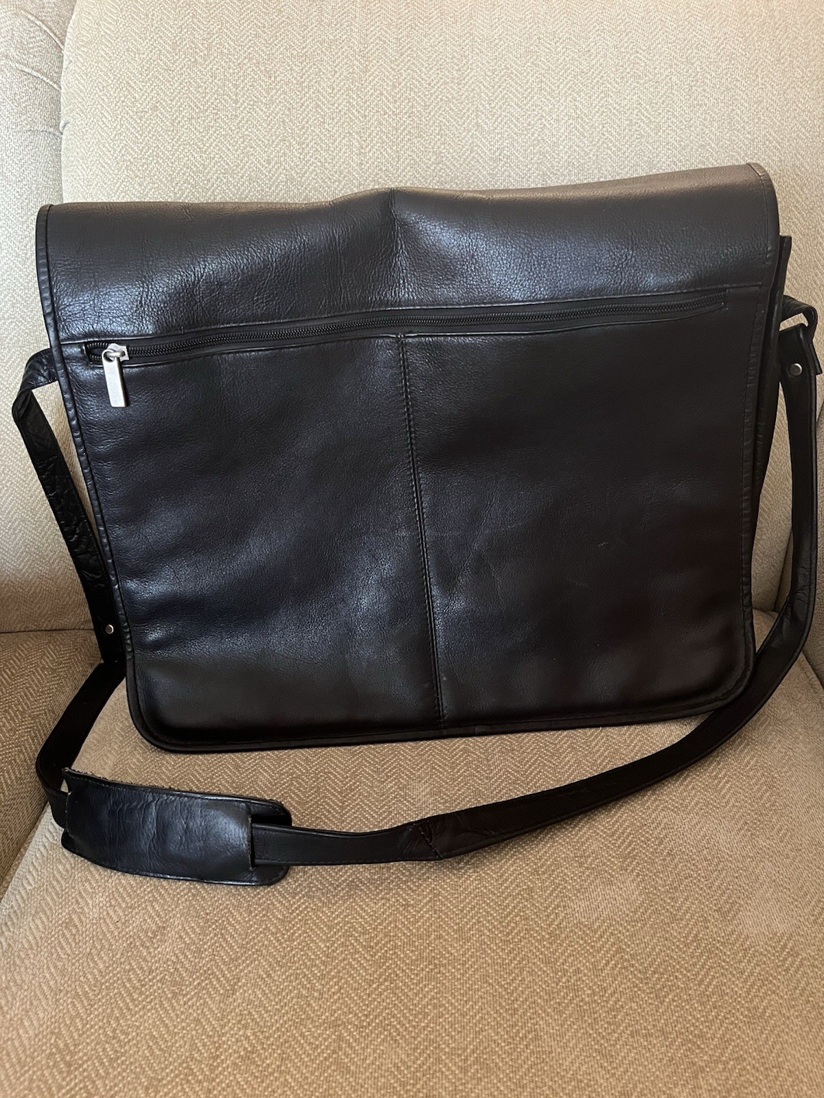 Wilsons Leather Black Computer Bag/Barely Used
