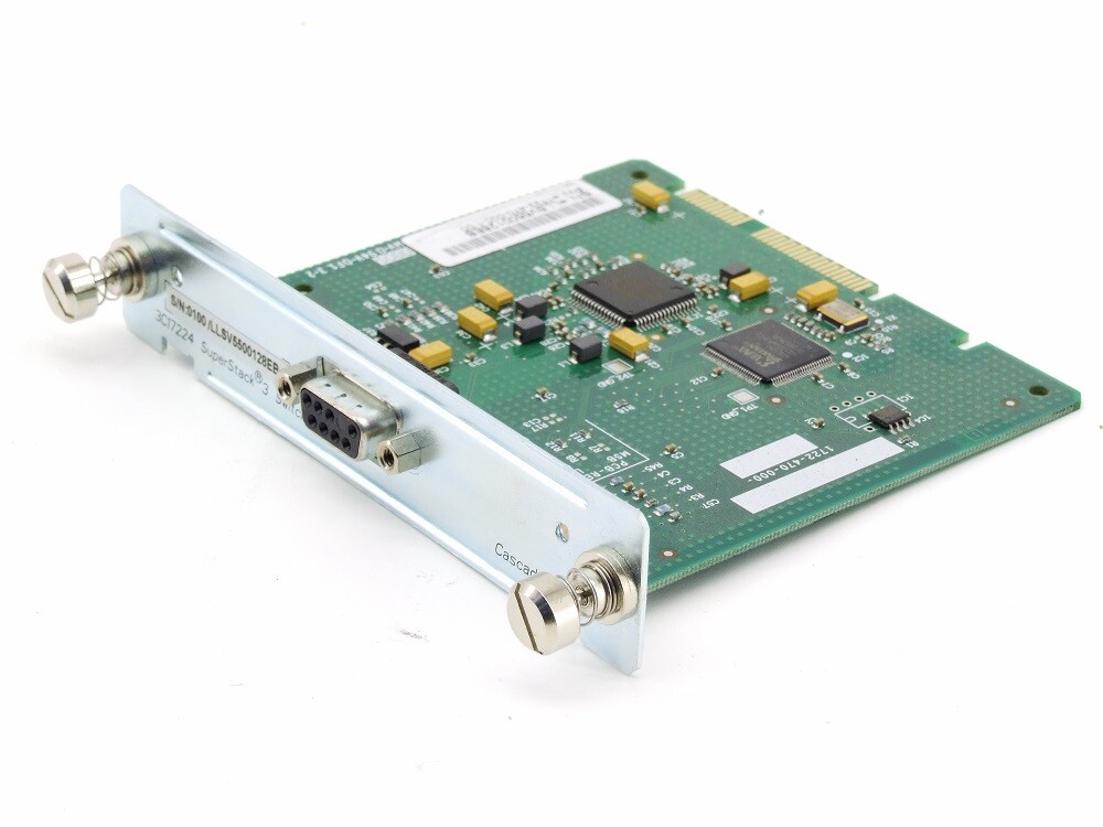 3Com 3C17224 Super Stack 3 Switch 4400 Cascade Module Card 1722-470-000-1.00