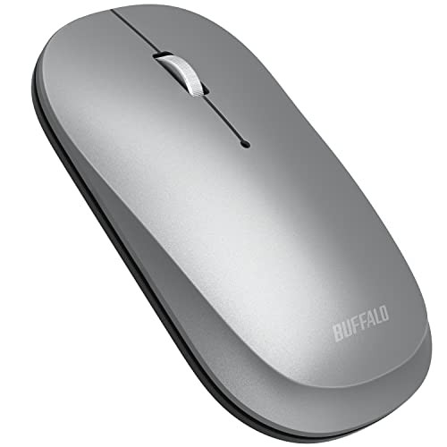 Buffalo FLEXUS Wireless Mobile Mouse Bluetooth Thin and Lightweight 3-Button