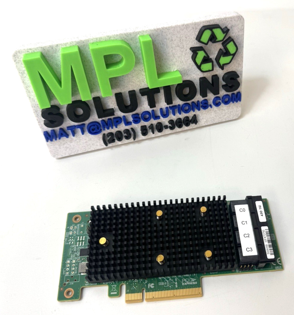 Lenovo ThinkSystem 430-16i 12G SAS/SATA Hot Bus Adapter FRU P/N: 01KN501 Tested