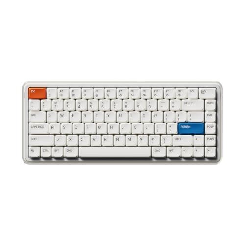 MelGeek O2 Low Profile Wireless Mechanical Keyboard Mac RGB Hot-Swap 3 Modes