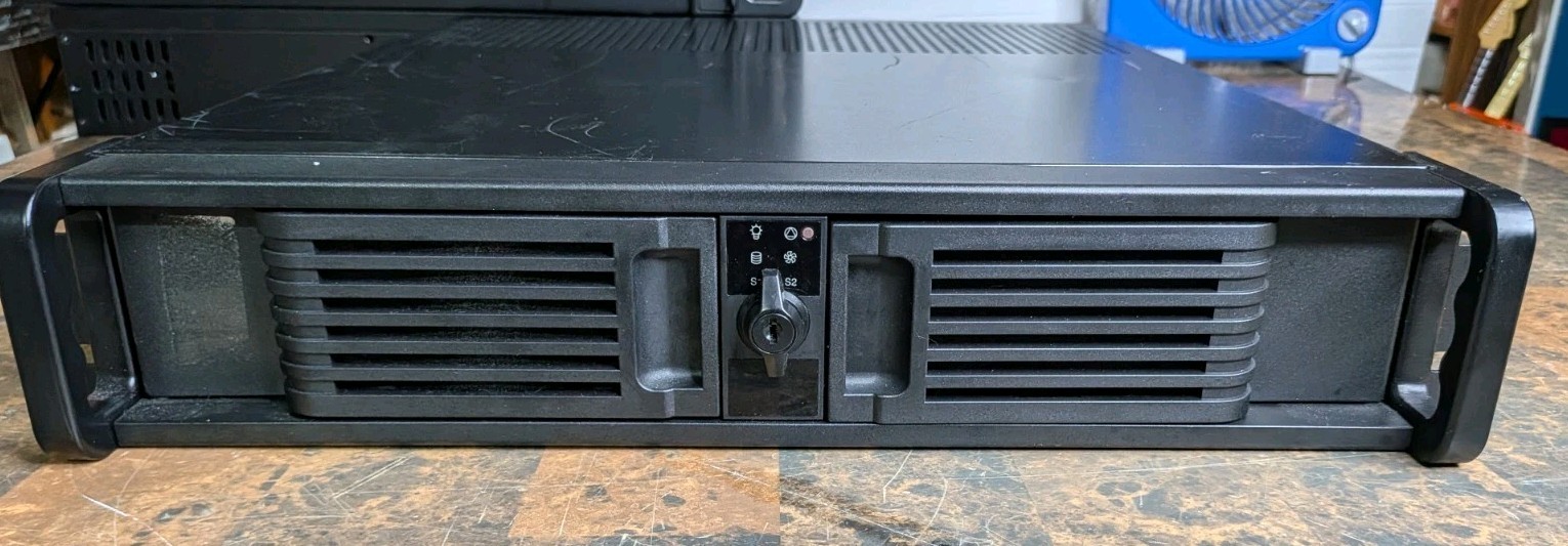Supermicro Custom 2U Rack mount PC, 250GB, 8gb Ram, Intel i5 7500, Gtx 1650 600W