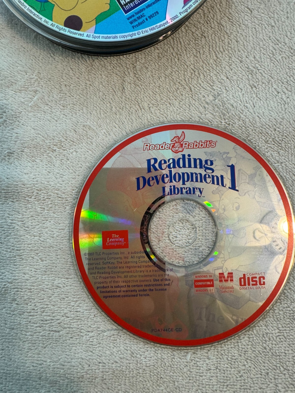 Reader Rabbit's Reading Development Library 1 1997 The Learning Company