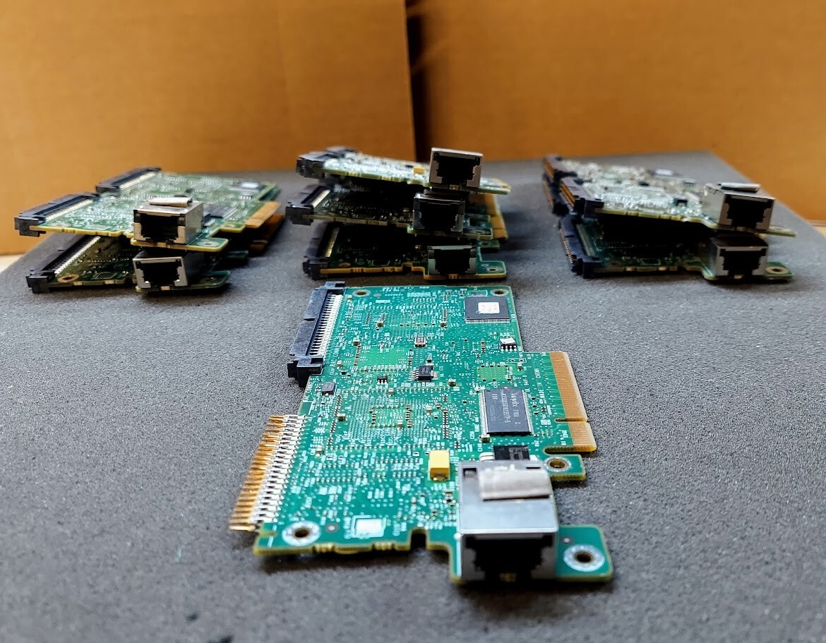 LOT OF 7 Dell CN-0WW126-13740 PowerEdge Server  Remote Access Card