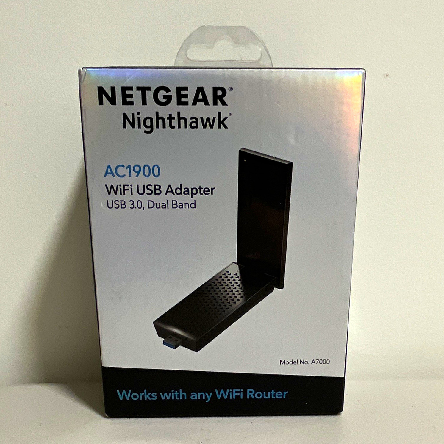 NETGEAR Nighthawk A7000 AC1900 Dual-Band USB 3.0 WiFi Adapter WPS