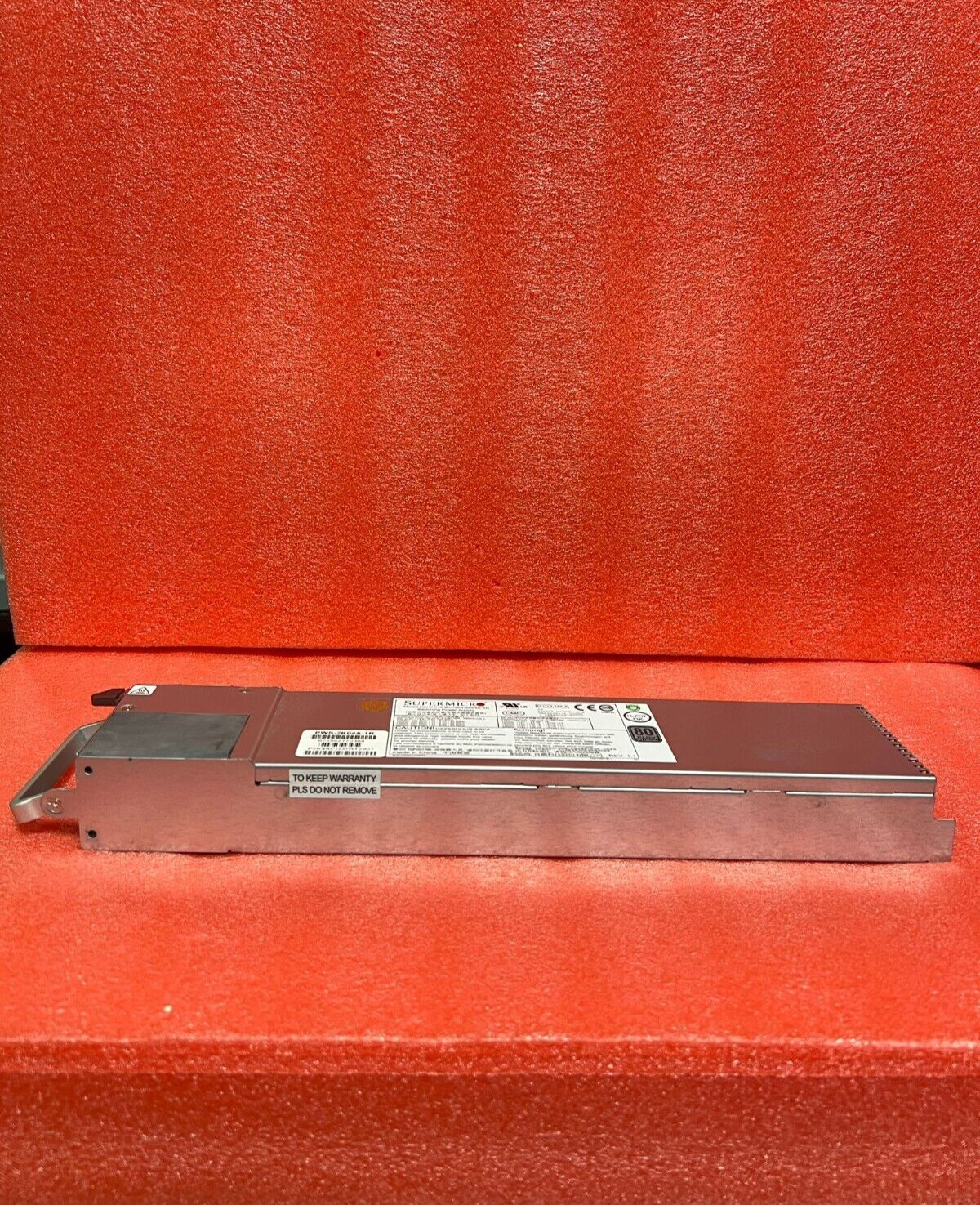 SUPERMICRO PWS-2K04A-1R 2000W 1U REDUNDANT POWER SUPPLY