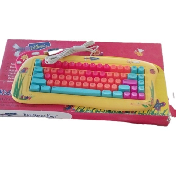 KidzMouse Keys Kid Friendly Computer Keyboard