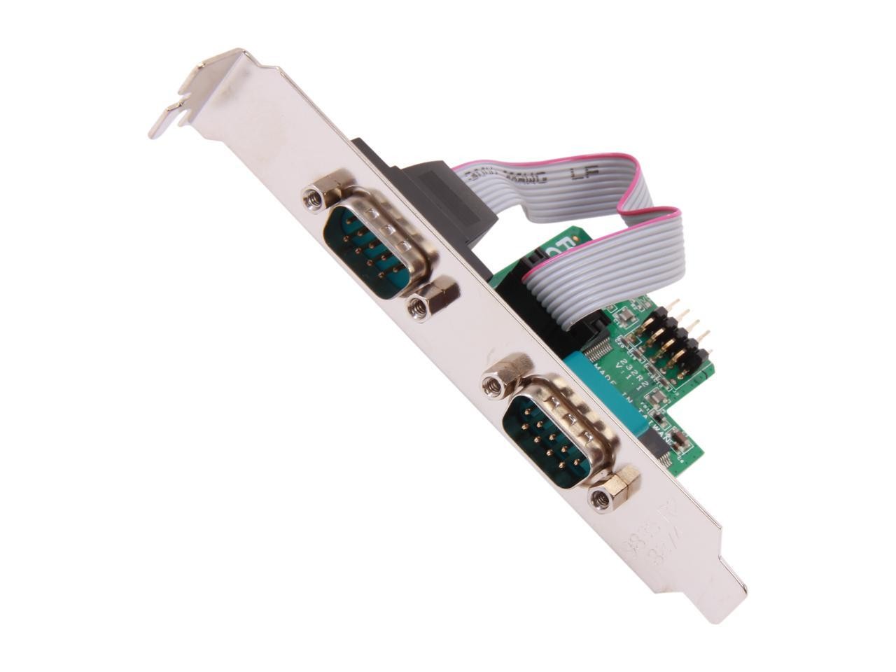 StarTech.com ICUSB232INT2 Motherboard Serial Port - Internal - 2 Port - Bus Powe