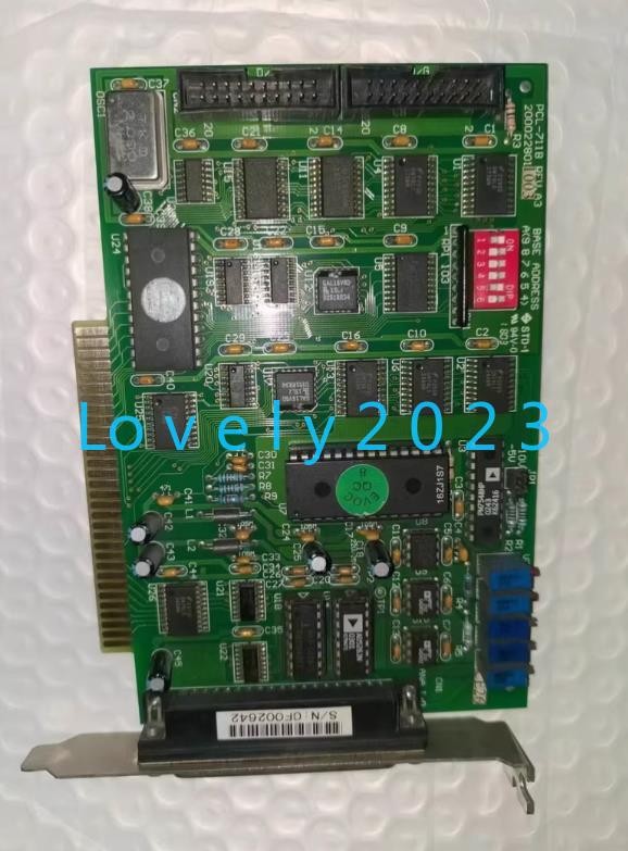 1pc used Advantech PCL-711B REV.A3 Input Card