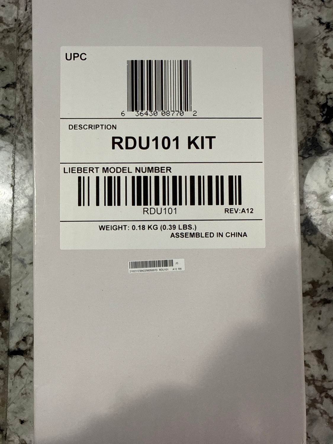 Vertiv Liebert IntelliSlot RDU101 Communications Card SNMP - New Sealed