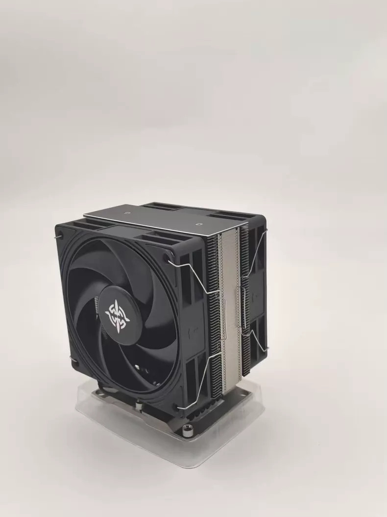 LGA3647 4U Rectangular CPU Cooler Dual Fan 6 Heatpipes Active Workstation New