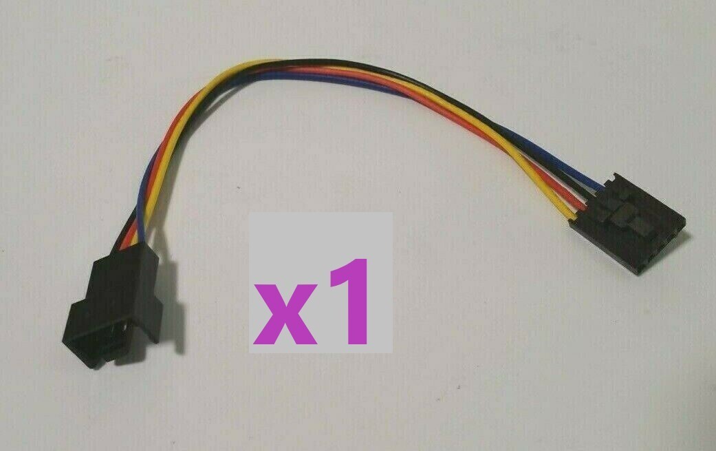 5 pin to 4 pin / 3 pin PWM PC Fan Upgrade Adapter Cable Dell Motherboard 6"  NEW