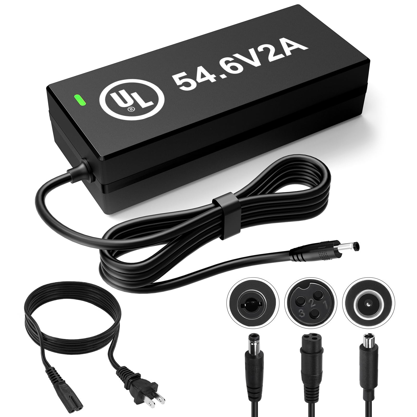 hyleton HLT-180I-5462000 48V 54.6V 2A UL Certified Lithium Charger for Electric