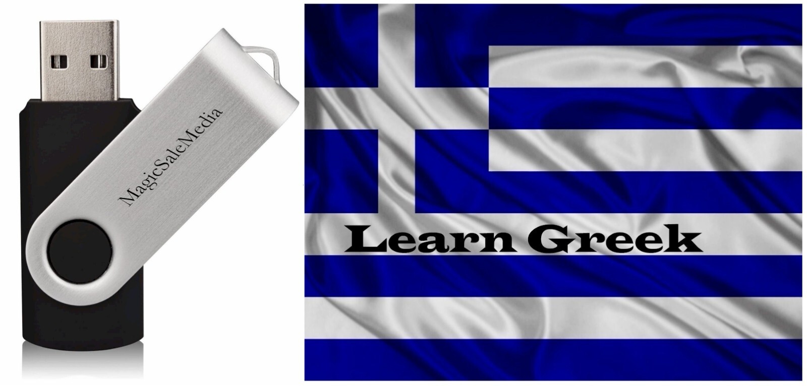 Learn Greek Fast- The Most Complete & Comprehensive Language Course on USB
