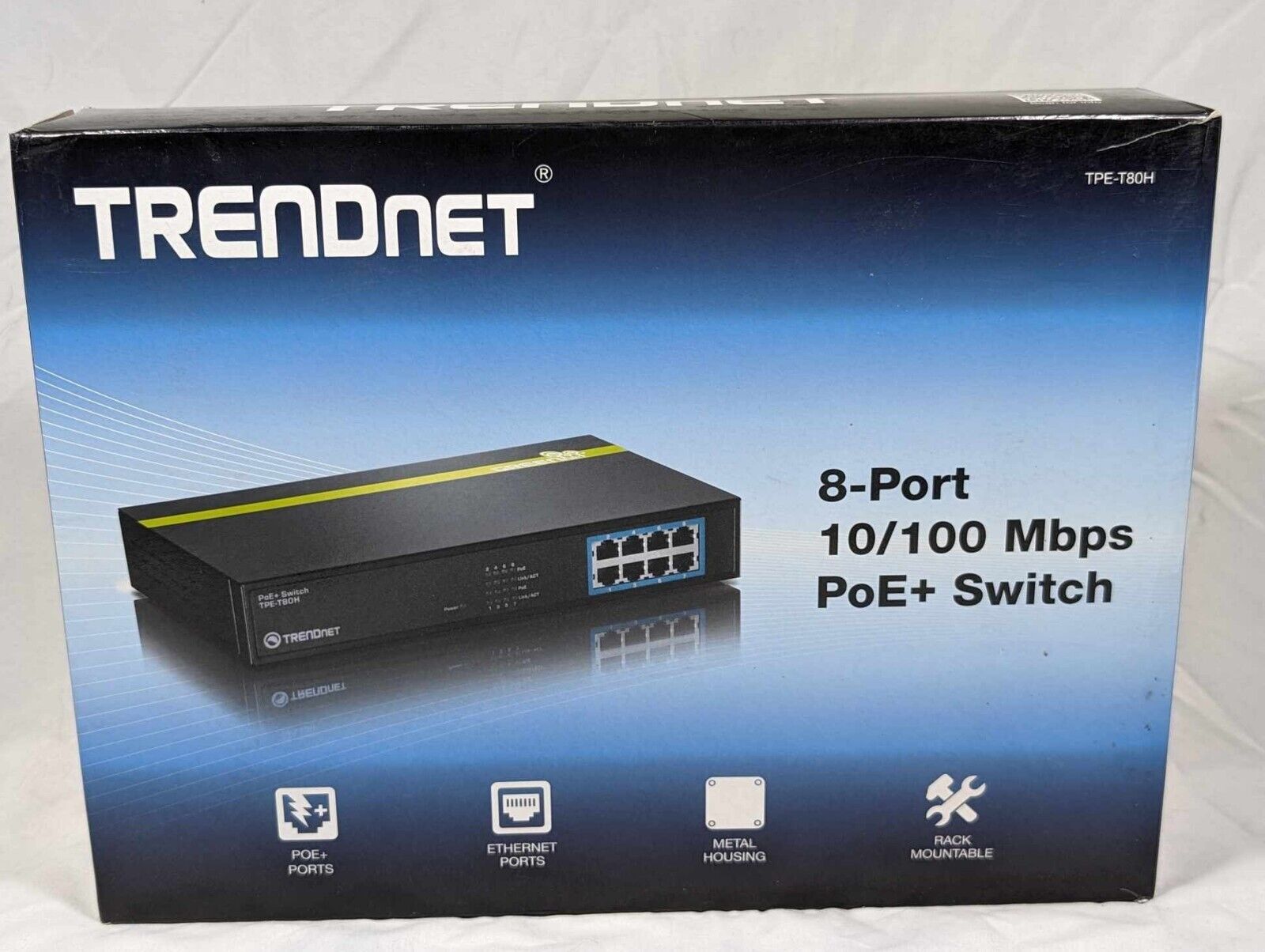 TRENDnet TPE-S44 8-port (4 10/100, 4 PoE) PoE Switch