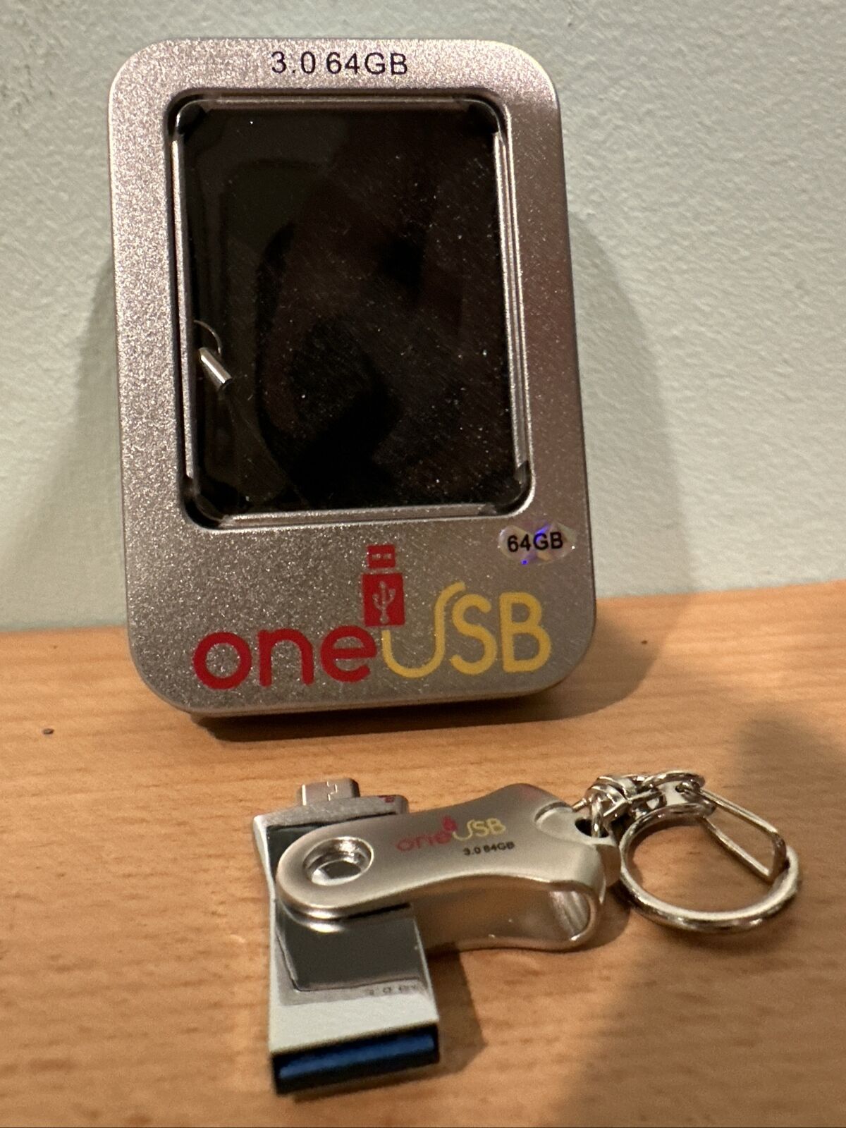 64gb USB drive - With Micro USB and USB C