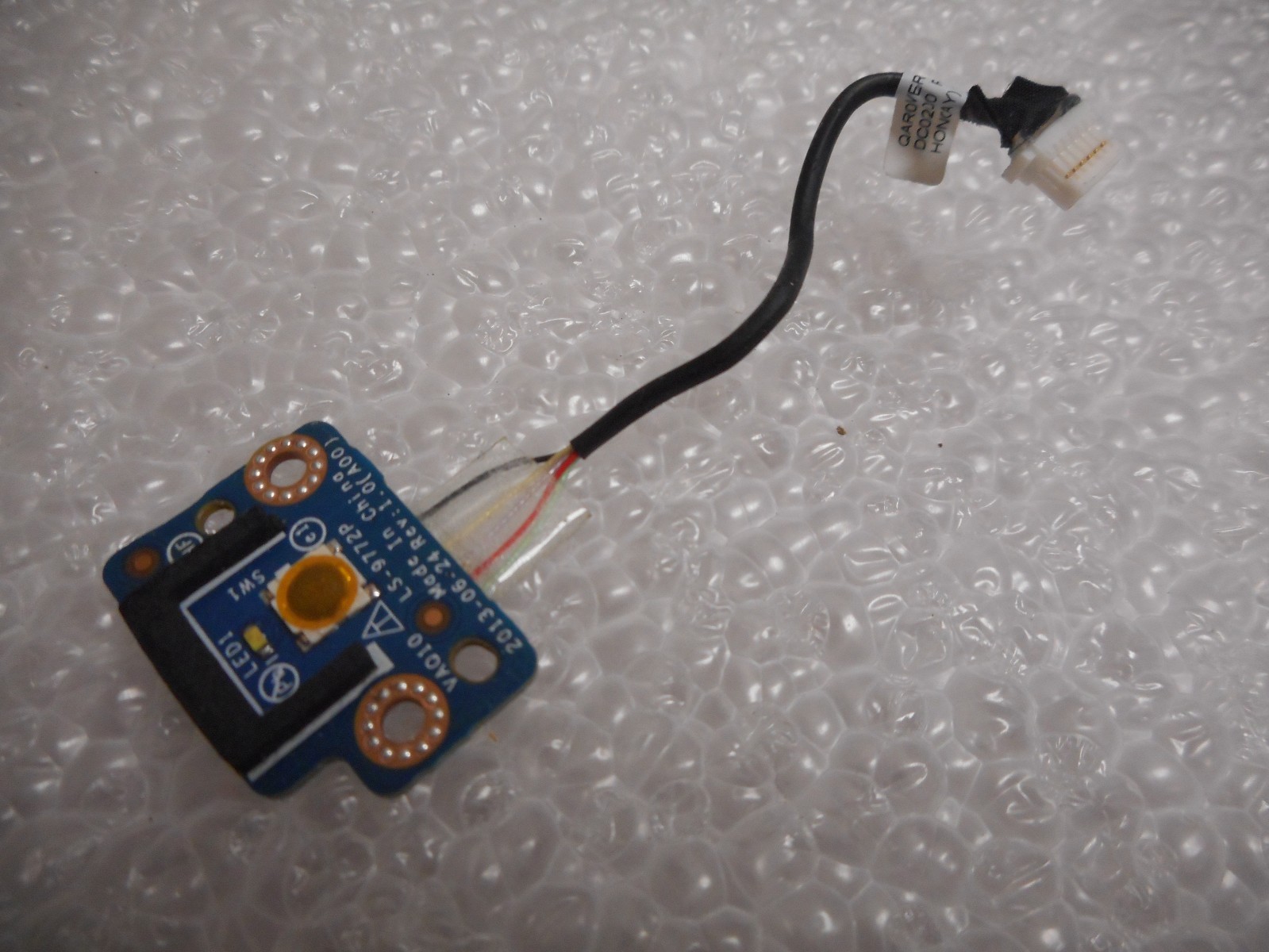 Dell Precision M4800 Power Button Board w/Cable LS-9772P *LA01*