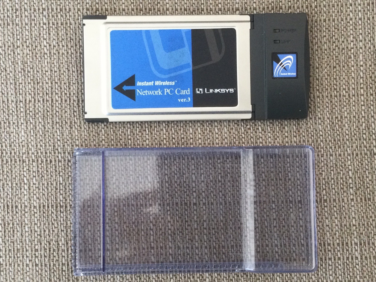 Linksys Instant Wireless Network WLAN WiFi PC Card model WPC11 ver. 3