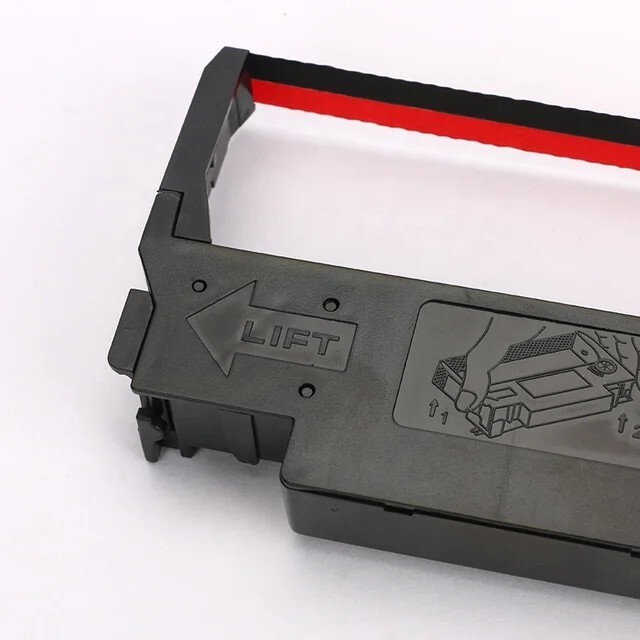 Printer Ribbon Cartridge Black/Red. For Use On Epson ERC30/34/38 TM-U220A/U220B.