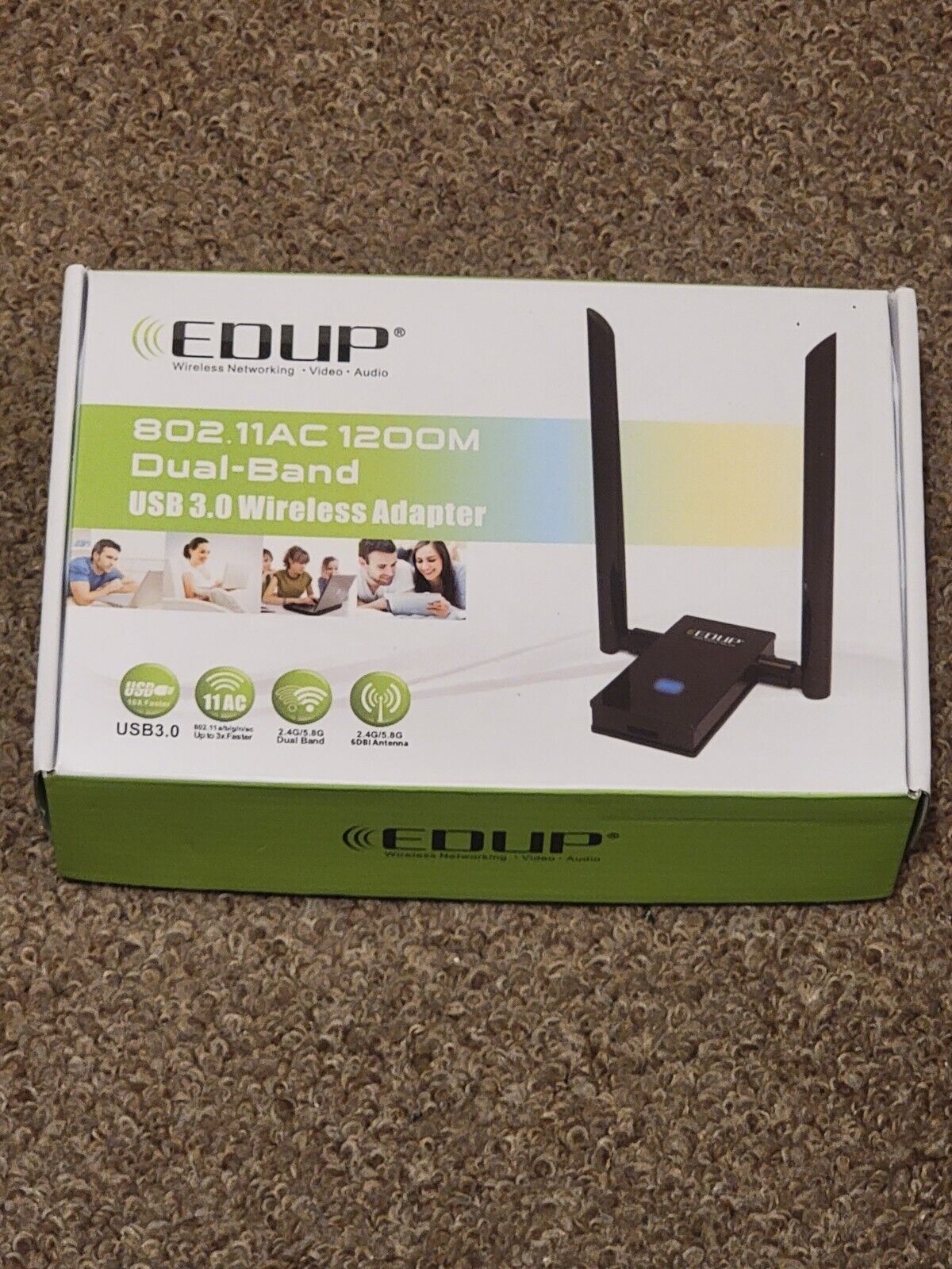 EDUP Brand AC 1200M Dual Band USB 3.0 Wireless Adapter