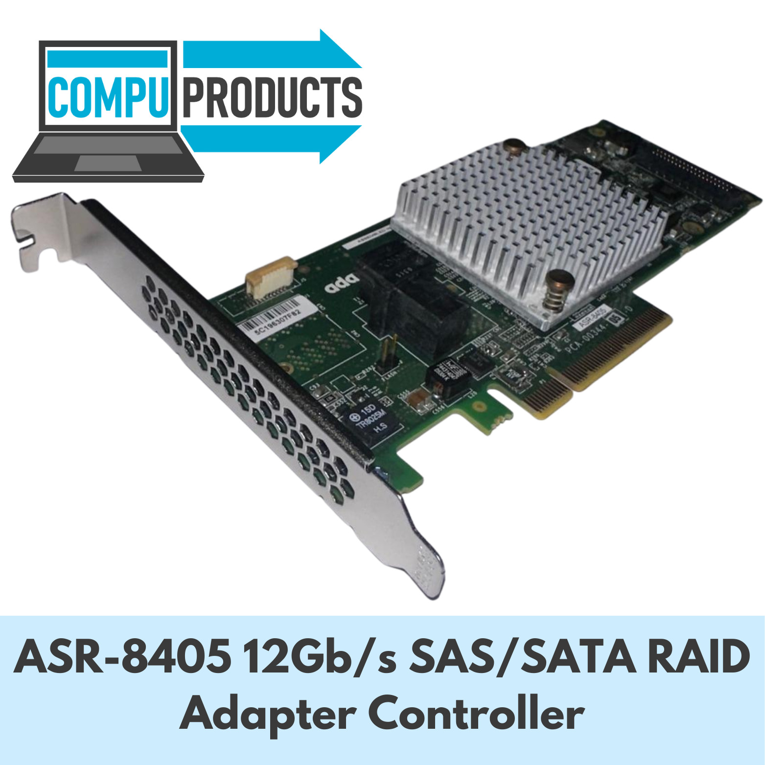 Adaptec Microsemi 2277600-R ASR-8405 12Gb/s SAS/SATA RAID Adapter Controller
