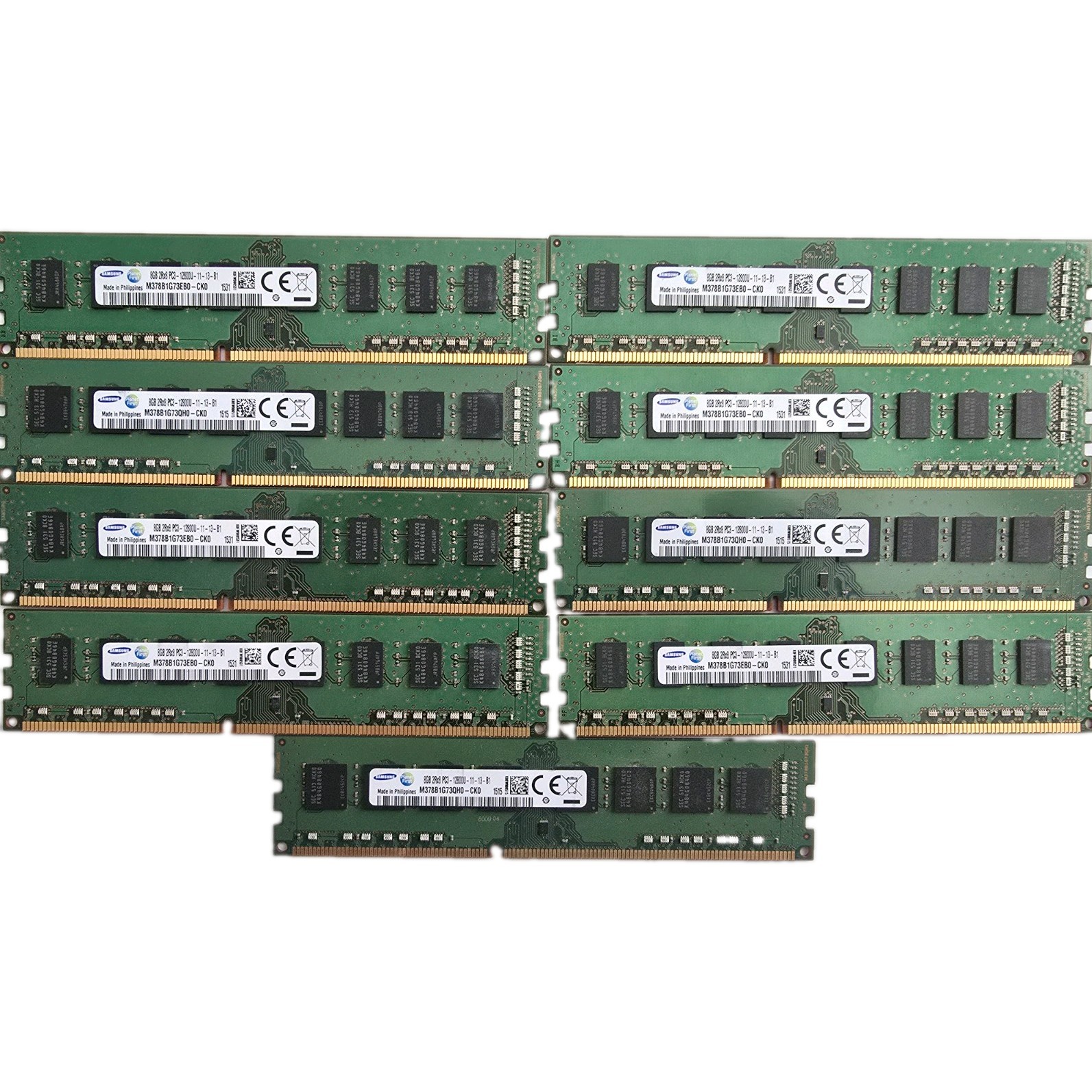 Samsung 8GB PC3-DDR3-1600MHZ DESKTOP MEMORY RAM Lot of 9 SALE 