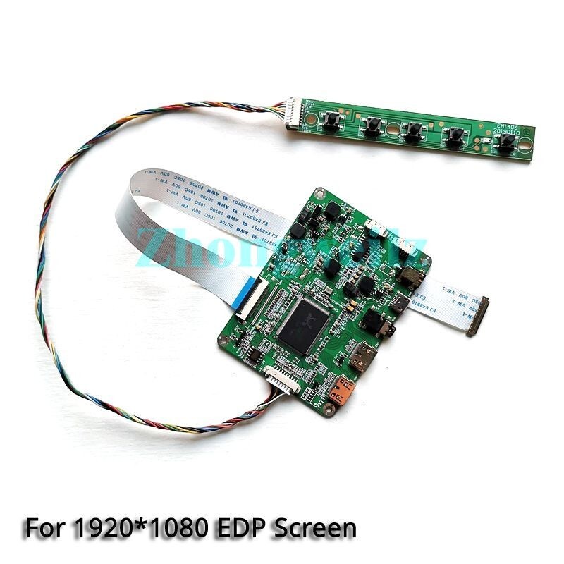 For NV140FHM-N41/N43/N45 Mini-HDMI Panel EDP-30Pin 1920x1080 Controller Board