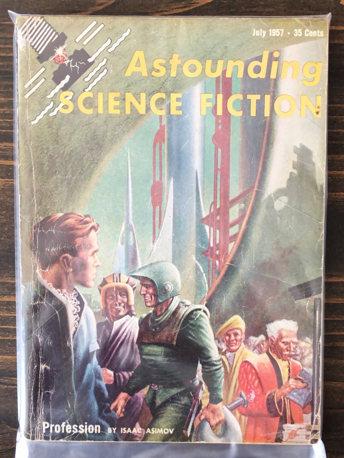 1957 Astounding Science Fiction Magazine, Lot Of 1 (Copy A)
