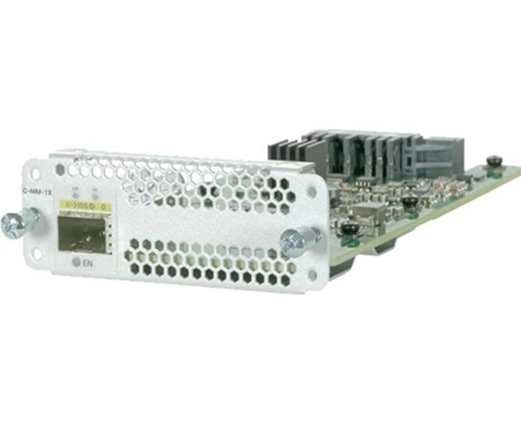 New CISCO C-NIM-1X Cisco 1-port 10-Gbps/1-Gbps WAN with 256-bit WAN MACsec