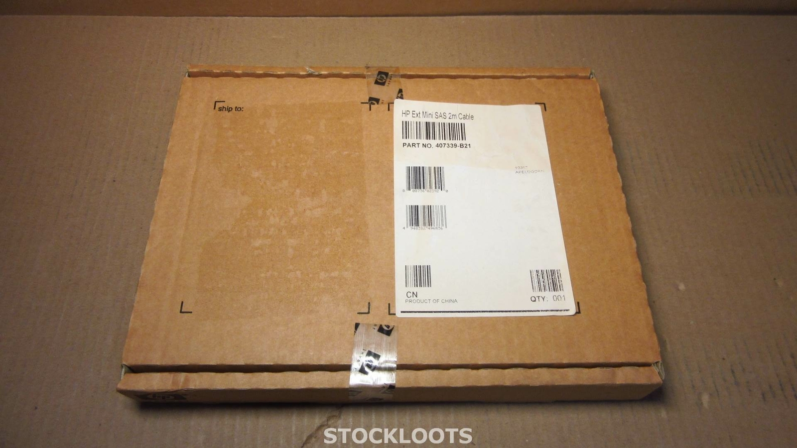 HP 407339-B21 2M (6.56 ft.) External Mini SAS Cable NEW NEW NUOVO IN ORIG BOX