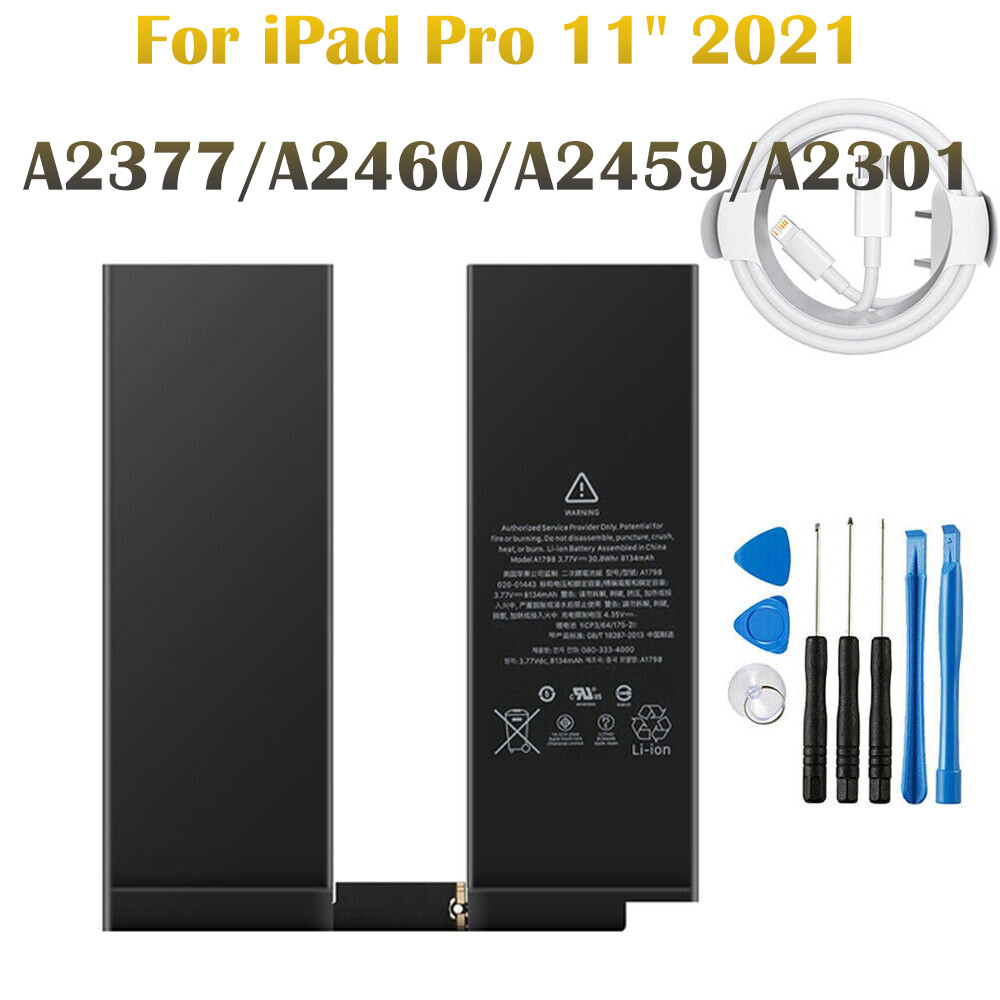 Battery Replacement Part A2369 For iPad Pro 11" 2021 A2377/A2460/A2459/A2301-