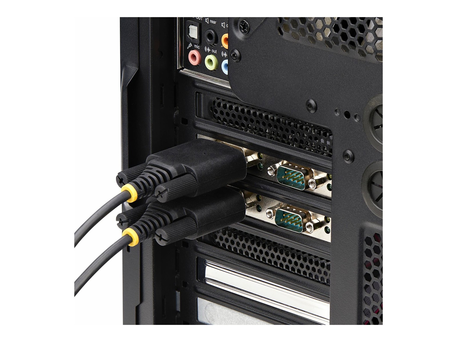 StarTechcom 4-Port Serial PCIe Card Pci Express to RS232/RS422/RS485 DB9