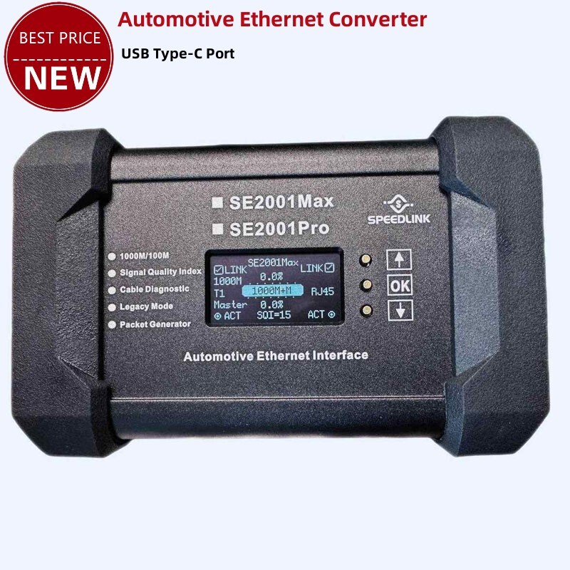 SE2001Pro 1000Base-T1 Automotive Ethernet Interface with USB Type-C Port tp1