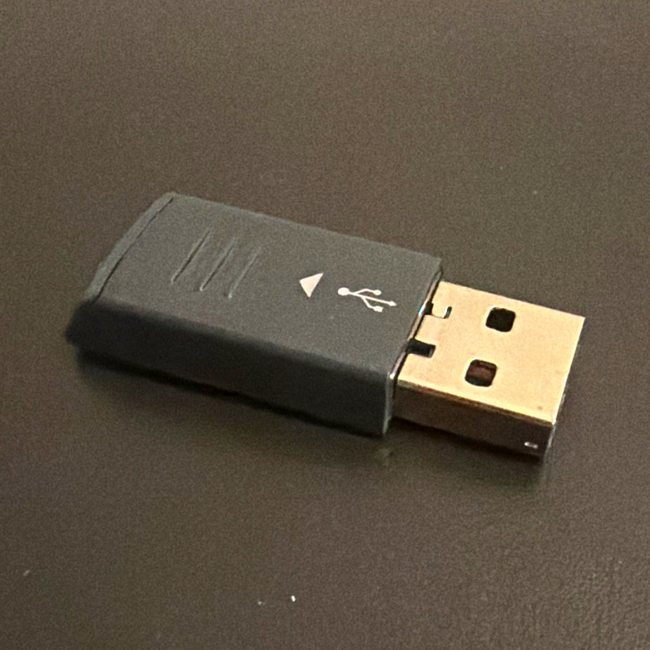 Logitech v320 2.4GHz Wireless USB 2.0 Receiver Dongle, Black