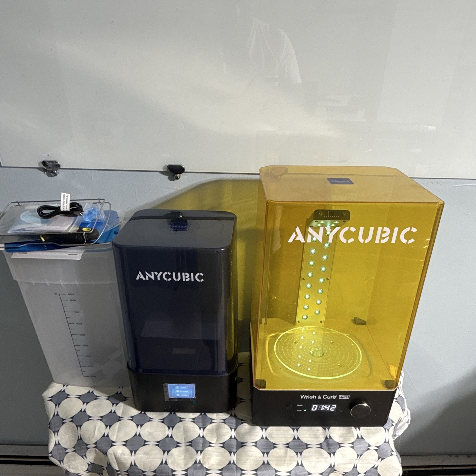 ANYCUBIC Wash & Cure Plus Wash & Cure Machine for Resin 3D Prints