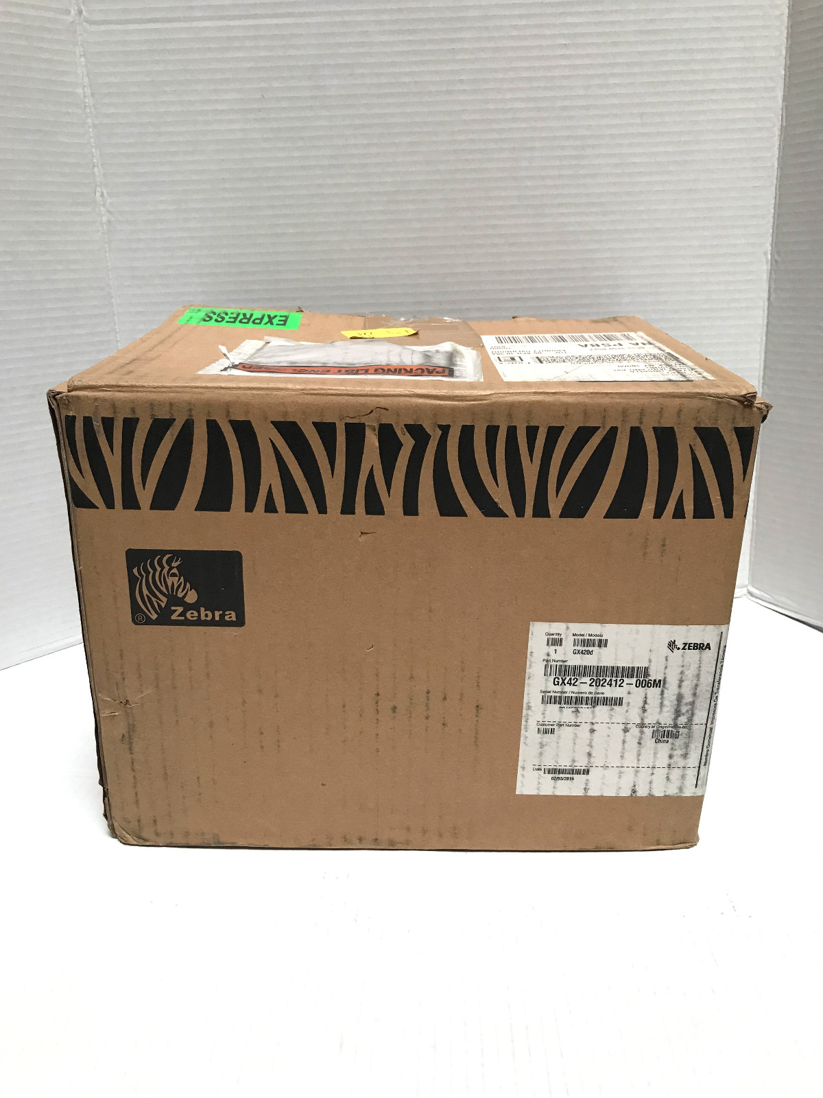 Zebra GX420Rx Direct Thermal Barcode Printer Cutter