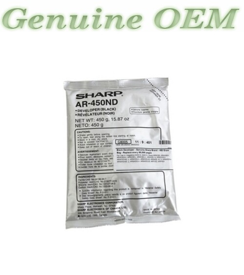 AR-450ND/AR450ND Original OEM Sharp Developer Unit, Black Genuine Sealed