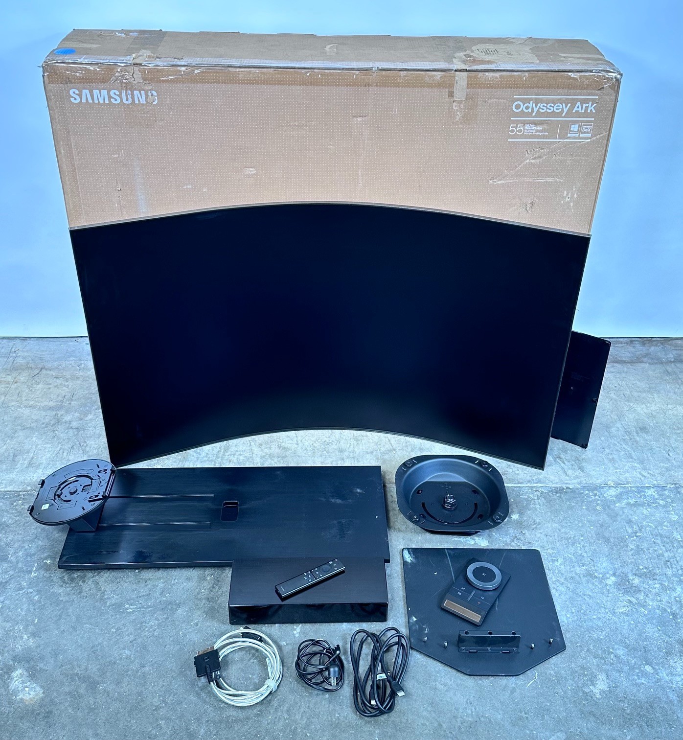 Samsung Odyssey Ark S55BG970NN 55" 4K UHD VA LED Curved Gaming Monitor Black